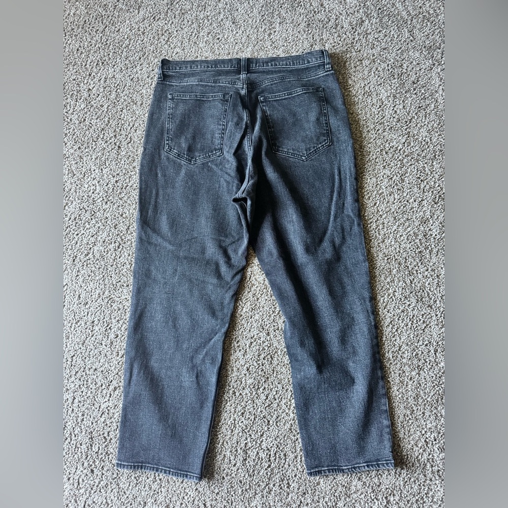 Abercrombie & Fitch The Ankle Straight Ultra High Rise - Picture 3 of 3